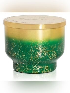 Capri Blue Crystal Pine Scented - Glimmer Inverted Jar Candles  (10 oz)
